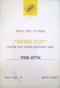 שטיפה אנרגטית 3 של ד"ר נאדר בוטו